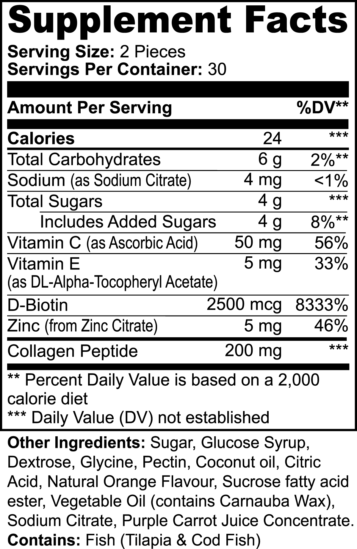 Collagen Gummies (Adult) Mankave
